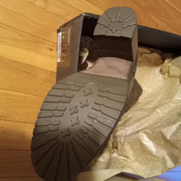 Frye Karen Combat Bootie Size 8 Gray - Picture 2 of 5